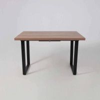 Стол FIT 120 (120-160)*85 дуб галифакс табак/черный купить в Минске Стол FIT 120 (120-160)*85 дуб галифакс табак/черный купить в Минске