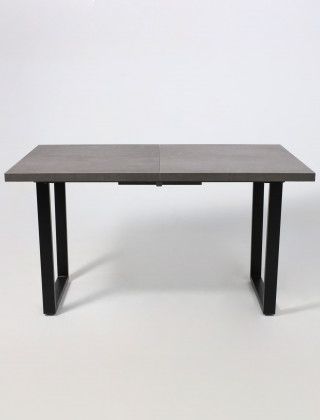 Стол FIT 140 (140-180)*85 хромикс бронза/черный купить в Минске