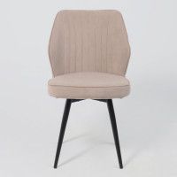 Стул GASTON (Гастон) 360 латте Brendy 04/черный купить в Минске Стул GASTON (Гастон) 360 латте Brendy 04/черный купить в Минске