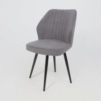 Стул GRANGER (Грейнджер) антрацитовый Brendy 28/черный купить в Минске