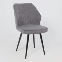 Стул GRANGER (Грейнджер) антрацитовый Brendy 28/черный купить в Минске