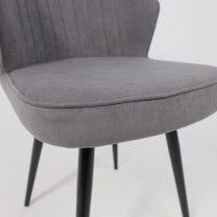 Стул GRANGER (Грейнджер) антрацитовый Brendy 28/черный купить в Минске