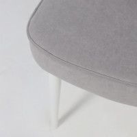 Стул GRANGER (Грейнджер) серый Brendy 22/белый купить в Минске