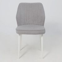 Стул GRANGER (Грейнджер) серый Brendy 22/белый купить в Минске