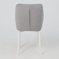 Стул GRANGER (Грейнджер) серый Brendy 22/белый купить в Минске