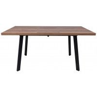 Стол Hagen 120 (120-160)*80 дуб табачный/черный купить в Минске