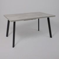 Стол Hagen 140 (140-180)*85 цемент/черный купить в Минске Стол Hagen 140 (140-180)*85 цемент/черный купить в Минске