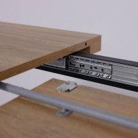 Стол Hagen 140 (140-180)*85 дуб вотан/черный купить в Минске Стол Hagen 140 (140-180)*85 дуб вотан/черный купить в Минске