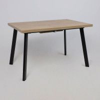 Стол Hagen 140 (140-180)*85 дуб вотан/черный купить в Минске Стол Hagen 140 (140-180)*85 дуб вотан/черный купить в Минске