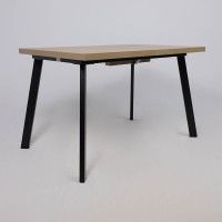 Стол Hagen 140 (140-180)*85 дуб вотан/черный купить в Минске Стол Hagen 140 (140-180)*85 дуб вотан/черный купить в Минске