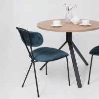 Стол JOY 90*90*75 дуб/черный купить в Минске Стол JOY 90*90*75 дуб/черный купить в Минске