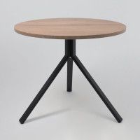 Стол JOY 90*90*75 дуб/черный купить в Минске Стол JOY 90*90*75 дуб/черный купить в Минске