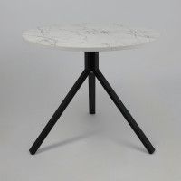 Стол JOY 90*90*75 monte belo/черный купить в Минске