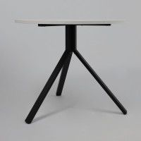 Стол JOY 90*90*75 monte belo/черный купить в Минске