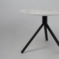 Стол JOY 90*90*75 monte belo/черный купить в Минске