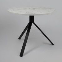 Стол JOY 90*90*75 monte belo/черный купить в Минске