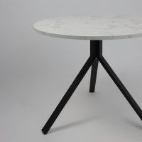 Стол JOY 90*90*75 сабия/черный купить в Минске