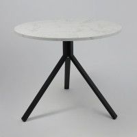 Стол JOY 90*90*75 сабия/черный купить в Минске