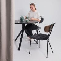 Стол JOY 90*90*75 Sahara Noir/черный купить в Минске Стол JOY 90*90*75 Sahara Noir/черный купить в Минске