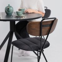 Стол JOY 90*90*75 Sahara Noir/черный купить в Минске Стол JOY 90*90*75 Sahara Noir/черный купить в Минске