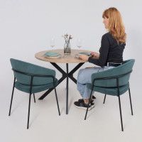 Кресло JUST (Джаст) зеленый Brandy Light 10/черный купить в Минске Кресло JUST (Джаст) зеленый Brandy Light 10/черный купить в Минске