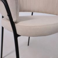 Кресло JUST (Джаст) бежевый Brandy Light 03/черный купить в Минске