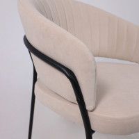 Кресло JUST (Джаст) бежевый Brandy Light 03/черный купить в Минске