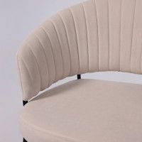 Кресло JUST (Джаст) бежевый Brandy Light 03/черный купить в Минске