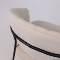 Кресло JUST (Джаст) бежевый Brandy Light 03/черный купить в Минске