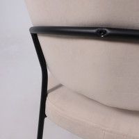 Кресло JUST (Джаст) бежевый Brandy Light 03/черный купить в Минске