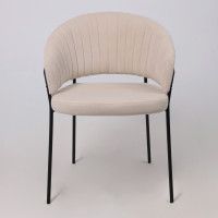 Кресло JUST (Джаст) бежевый Brandy Light 03/черный купить в Минске