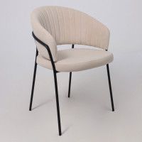 Кресло JUST (Джаст) бежевый Brandy Light 03/черный купить в Минске