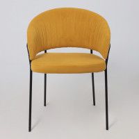 Кресло JUST (Джаст) горчичный Brandy Light 16/черный купить в Минске