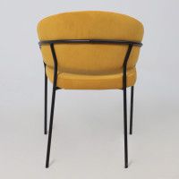 Кресло JUST (Джаст) горчичный Brandy Light 16/черный купить в Минске