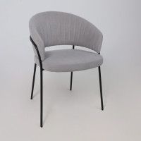 Кресло JUST (Джаст) серый Brandy Light 22/черный купить в Минске