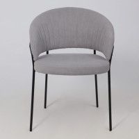 Кресло JUST (Джаст) серый Brandy Light 22/черный купить в Минске