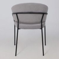 Кресло JUST (Джаст) серый Brandy Light 22/черный купить в Минске