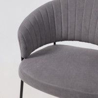 Кресло JUST (Джаст) антрацитовый Brandy Light 28/черный купить в Минске