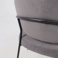 Кресло JUST (Джаст) антрацитовый Brandy Light 28/черный купить в Минске