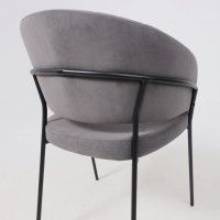 Кресло JUST (Джаст) антрацитовый Brandy Light 28/черный купить в Минске