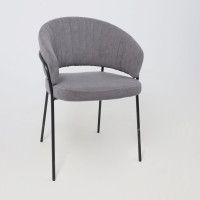 Кресло JUST (Джаст) антрацитовый Brandy Light 28/черный купить в Минске