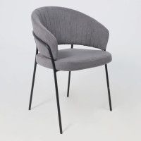 Кресло JUST (Джаст) антрацитовый Brandy Light 28/черный купить в Минске