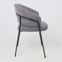 Кресло JUST (Джаст) антрацитовый Brandy Light 28/черный купить в Минске