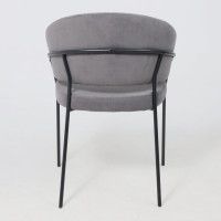 Кресло JUST (Джаст) антрацитовый Brandy Light 28/черный купить в Минске