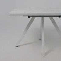 Стол KEON (Кеон) T32 раздвижной 116(155,5)х77 сабия/белый Стол KEON (Кеон) T32 раздвижной 116(155,5)х77 сабия/белый