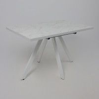 Стол KEON (Кеон) T32 раздвижной 116(155,5)х77 сабия/белый Стол KEON (Кеон) T32 раздвижной 116(155,5)х77 сабия/белый