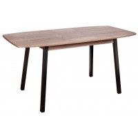 Стол ЛИОН 120(152)*70 дуб/черный купить в Минске