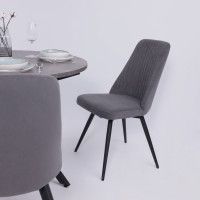 Стул ЛОТУС R 360 антрацитовый Brendy 28/черный купить в Минске