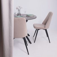 Стул ЛОТУС R 360 латте Brendy 04/черный купить в Минске