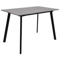 Стол MAUS 110 бетон светлый/черный